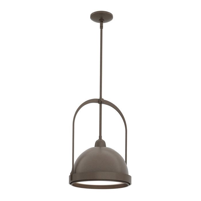 Atlas Small Pendant in Bronze with Bronze Accent - 187462-SKT-MULT-05-05 by Hubbardton Forge