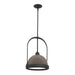 Atlas Small Pendant in Black with Bronze Accent - 187462-SKT-MULT-10-05 by Hubbardton Forge