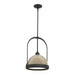 Atlas Small Pendant in Black with Soft Gold Accent - 187462-SKT-MULT-10-84 by Hubbardton Forge