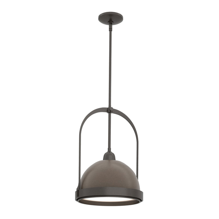 Atlas Small Pendant in Oil Rubbed Bronze with Bronze Accent - 187462-SKT-MULT-14-05 by Hubbardton Forge