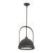 Atlas Small Pendant in Oil Rubbed Bronze with Black Accent - 187462-SKT-MULT-14-10 by Hubbardton Forge