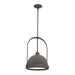 Atlas Small Pendant in Natural Iron with Natural Iron Accent - 187462-SKT-MULT-20-20 by Hubbardton Forge