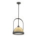 Atlas Small Pendant in Natural Iron with Modern Brass Accent - 187462-SKT-MULT-20-86 by Hubbardton Forge