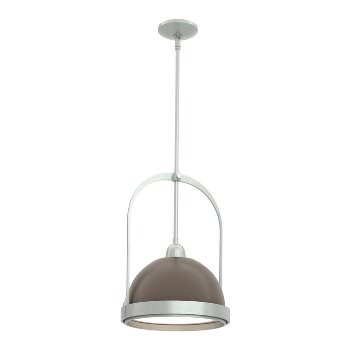 Atlas Small Pendant in Vintage Platinum with Bronze Accent - 187462-SKT-MULT-82-05 by Hubbardton Forge