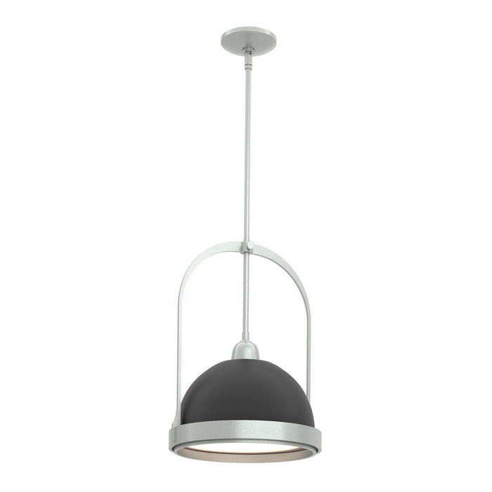 Atlas Small Pendant in Vintage Platinum with Black Accent - 187462-SKT-MULT-82-10 by Hubbardton Forge