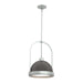 Atlas Small Pendant in Vintage Platinum with Oil Rubbed Bronze Accent - 187462-SKT-MULT-82-14 by Hubbardton Forge