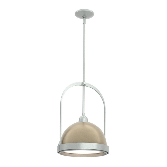 Atlas Small Pendant in Vintage Platinum with Soft Gold Accent - 187462-SKT-MULT-82-84 by Hubbardton Forge