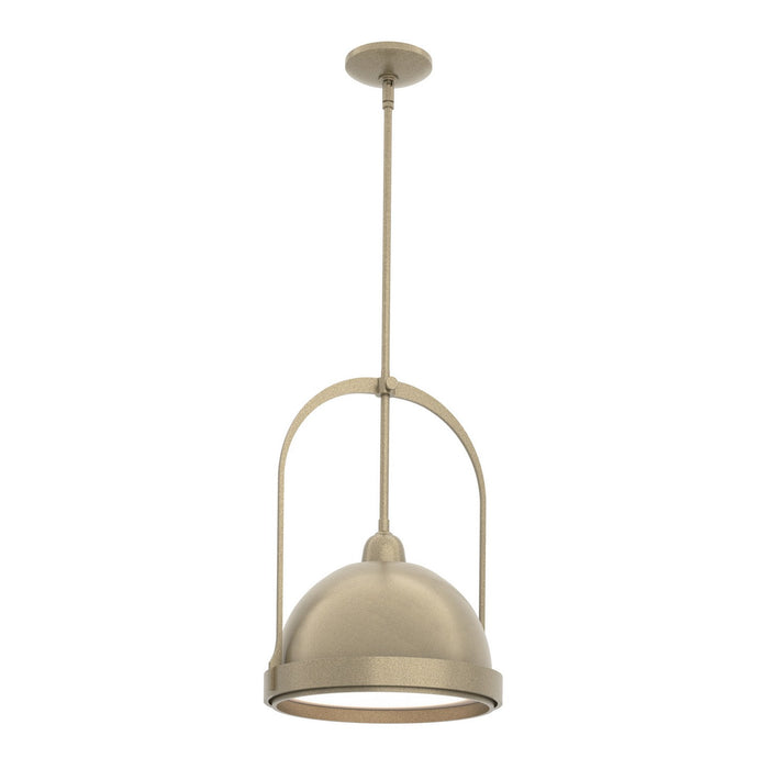 Atlas Small Pendant in Soft Gold with Soft Gold Accent - 187462-SKT-MULT-84-84 by Hubbardton Forge