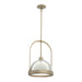 Atlas Small Pendant in Soft Gold with Sterling Accent - 187462-SKT-MULT-84-85 by Hubbardton Forge