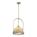 Atlas Small Pendant in Soft Gold with Modern Brass Accent - 187462-SKT-MULT-84-86 by Hubbardton Forge