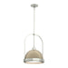 Atlas Small Pendant in Sterling with Soft Gold Accent - 187462-SKT-MULT-85-84 by Hubbardton Forge