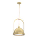 Atlas Small Pendant in Modern Brass with Modern Brass Accent - 187462-SKT-MULT-86-86 by Hubbardton Forge