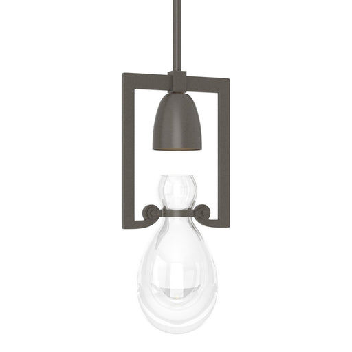 Apothecary Mini Pendant in Dark Smoke - 187520-SKT-MULT-07-ZM0572 by Hubbardton Forge