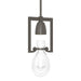 Apothecary Mini Pendant in Dark Smoke - 187520-SKT-MULT-07-ZM0572 by Hubbardton Forge