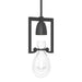 Apothecary Mini Pendant in Black - 187520-SKT-MULT-10-ZM0572 by Hubbardton Forge