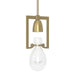 Apothecary Mini Pendant in Modern Brass - 187520-SKT-MULT-86-ZM0572 by Hubbardton Forge