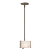 Exos Delta Mini Pendant in Bronze - 188100-SKT-MULT-05-BB0156 by Hubbardton Forge