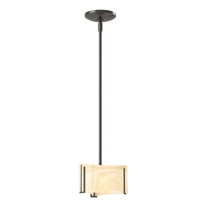 Exos Delta Mini Pendant in Oil Rubbed Bronze - 188100-SKT-MULT-14-AA0156 by Hubbardton Forge