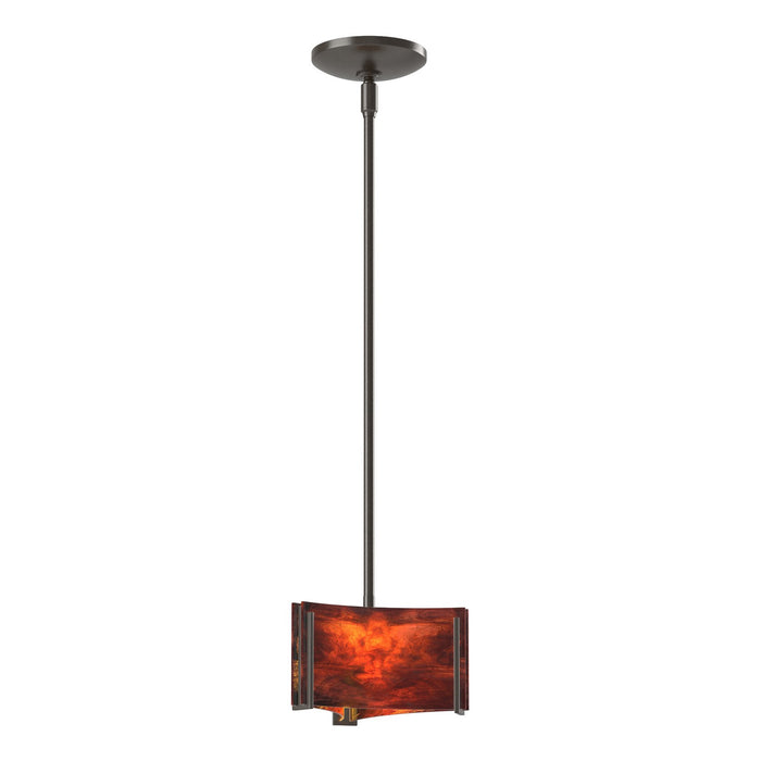 Exos Delta Mini Pendant in Oil Rubbed Bronze - 188100-SKT-MULT-14-ZB0156 by Hubbardton Forge