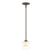 Simple Mini Pendant in Bronze - 188600-SKT-MULT-05-ZU0291 by Hubbardton Forge