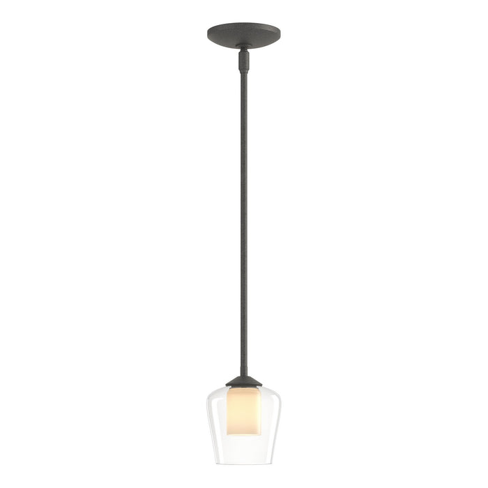 Simple Mini Pendant in Natural Iron - 188600-SKT-MULT-20-ZU0291 by Hubbardton Forge