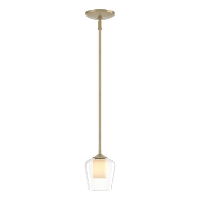 Simple Mini Pendant in Soft Gold - 188600-SKT-MULT-84-ZU0291 by Hubbardton Forge