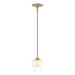 Simple Mini Pendant in Soft Gold - 188600-SKT-MULT-84-ZU0291 by Hubbardton Forge