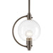 Pluto Mini Pendant in Bronze - 188700-SKT-MULT-05-ZM0436 by Hubbardton Forge