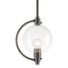 Pluto Mini Pendant in Black - 188700-SKT-MULT-10-ZM0436 by Hubbardton Forge