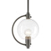 Pluto Mini Pendant in Natural Iron - 188700-SKT-MULT-20-ZM0436 by Hubbardton Forge