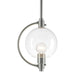 Pluto Mini Pendant in Vintage Platinum - 188700-SKT-MULT-82-ZM0436 by Hubbardton Forge