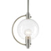 Pluto Mini Pendant in Sterling - 188700-SKT-MULT-85-ZM0436 by Hubbardton Forge