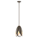 Pental Mini Pendant in Bronze - 188770-SKT-MULT-05 by Hubbardton Forge