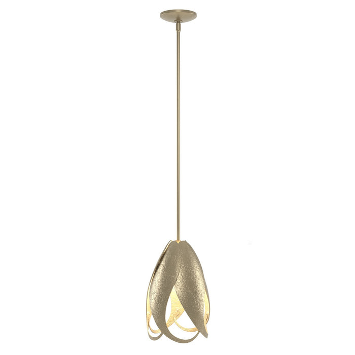 Pental Mini Pendant in Soft Gold - 188770-SKT-MULT-84 by Hubbardton Forge