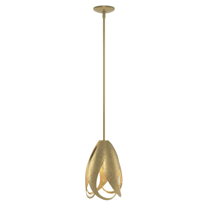 Pental Mini Pendant in Modern Brass - 188770-SKT-MULT-86 by Hubbardton Forge