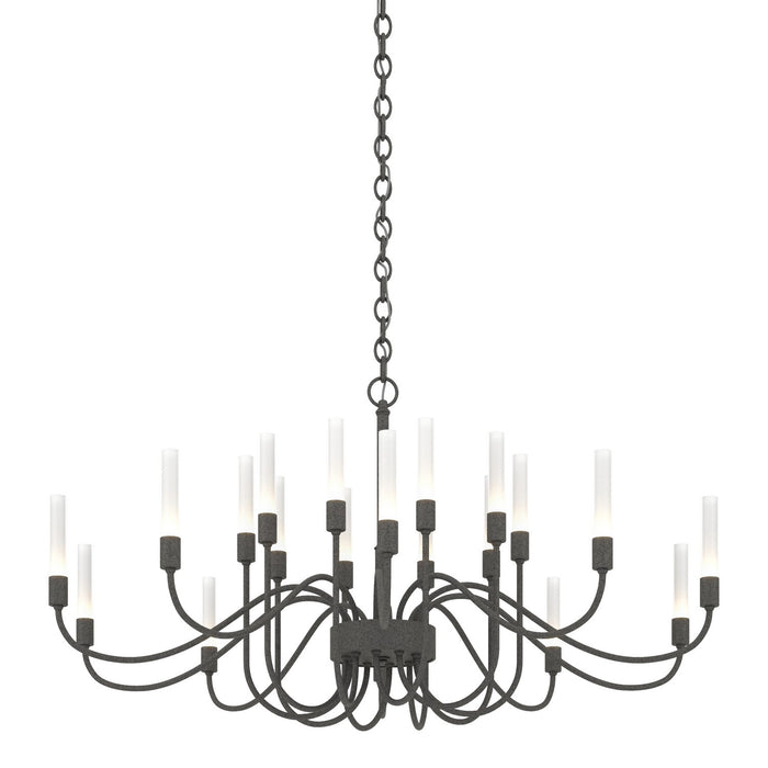 Lisse 20 Arm Chandelier in Natural Iron - 192043-SKT-20 by Hubbardton Forge