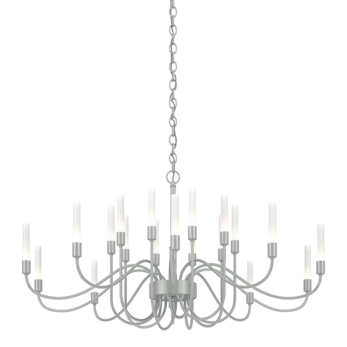 Lisse 20 Arm Chandelier in Vintage Platinum - 192043-SKT-82 by Hubbardton Forge