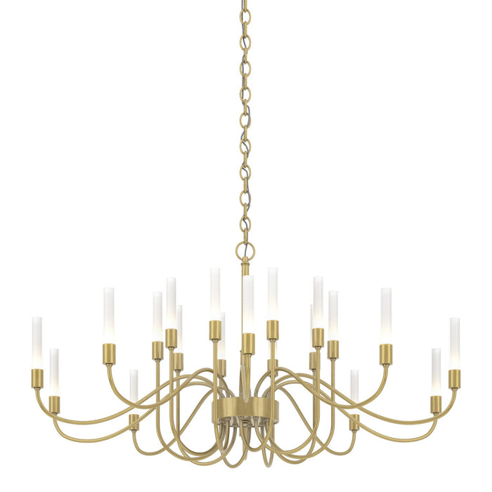 Lisse 20 Arm Chandelier in Modern Brass - 192043-SKT-86 by Hubbardton Forge