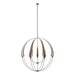 Double Cirque Large Scale Chandelier in Bronze - 194248-SKT-05 by Hubbardton Forge