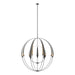 Double Cirque Large Scale Chandelier in Black - 194248-SKT-10 by Hubbardton Forge