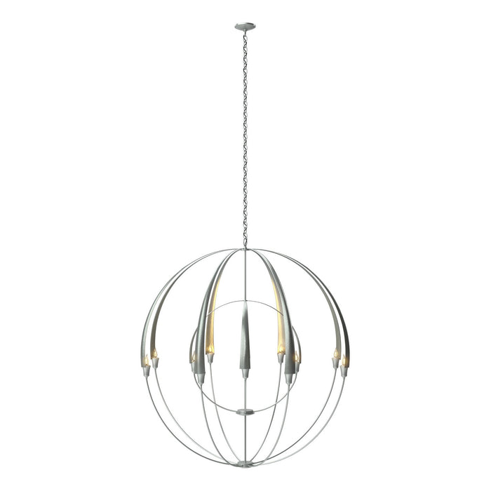 Double Cirque Large Scale Chandelier in Vintage Platinum - 194248-SKT-82 by Hubbardton Forge