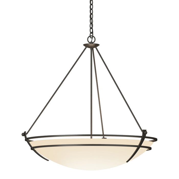 Presidio Tryne Large Scale Pendant in Dark Smoke - 194431-SKT-07-GG0170 by Hubbardton Forge