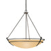 Presidio Tryne Large Scale Pendant in Dark Smoke - 194431-SKT-07-SS0170 by Hubbardton Forge