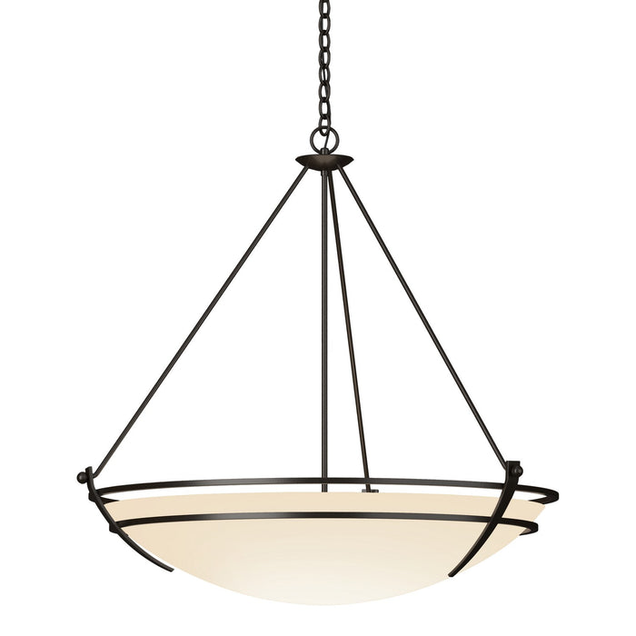 Presidio Tryne Large Scale Pendant in Oil Rubbed Bronze - 194431-SKT-14-GG0170 by Hubbardton Forge