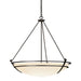 Presidio Tryne Large Scale Pendant in Oil Rubbed Bronze - 194431-SKT-14-GG0170 by Hubbardton Forge