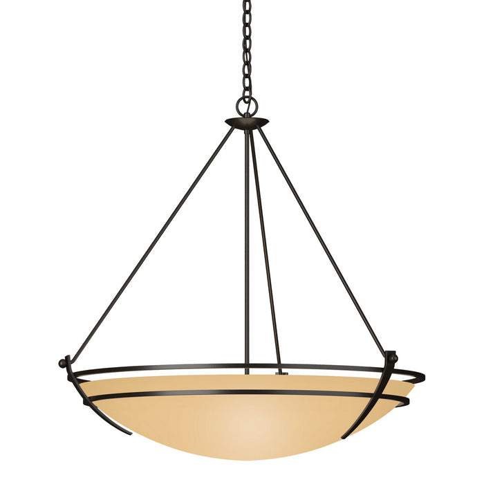 Presidio Tryne Large Scale Pendant in Oil Rubbed Bronze - 194431-SKT-14-SS0170 by Hubbardton Forge