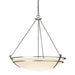 Presidio Tryne Large Scale Pendant in Vintage Platinum - 194431-SKT-82-GG0170 by Hubbardton Forge