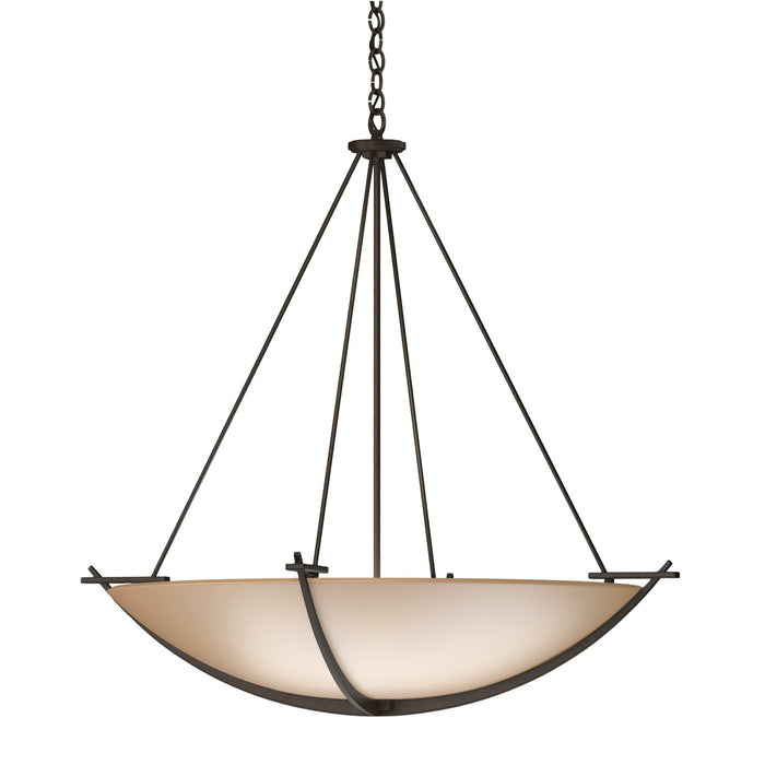 Compass Large Scale Pendant in Bronze - 194531-SKT-05-SS0170 by Hubbardton Forge