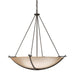 Compass Large Scale Pendant in Bronze - 194531-SKT-05-SS0170 by Hubbardton Forge