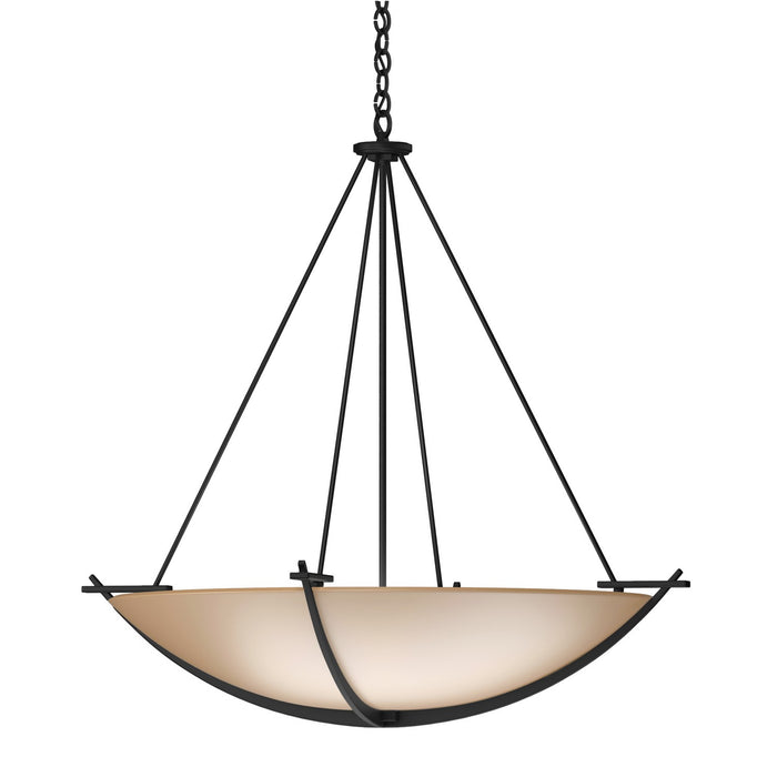 Compass Large Scale Pendant in Black - 194531-SKT-10-SS0170 by Hubbardton Forge